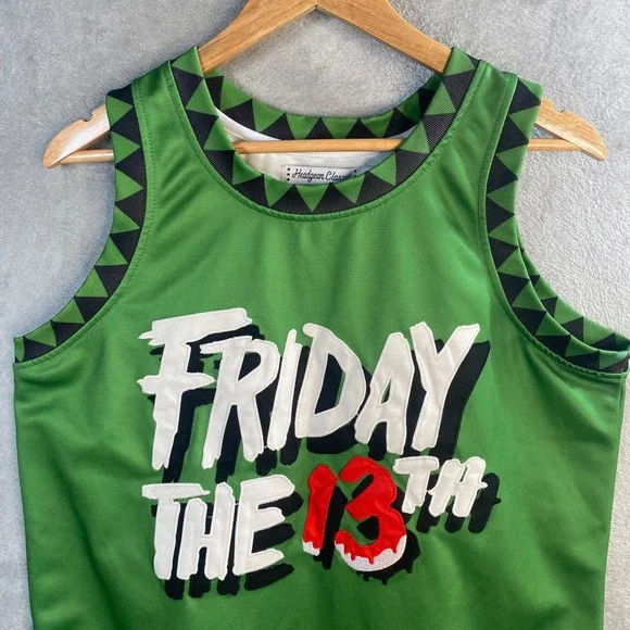 Friday the 13th Jason Voorhees Jersey Mens Large Streetwear 80s Horror Movie - Picture 3 of 6